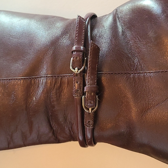 9 west mid thigh leather boots size 6 - Picture 4 of 4